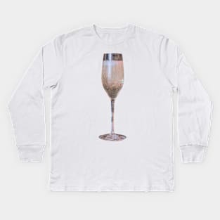 White wine Kids Long Sleeve T-Shirt